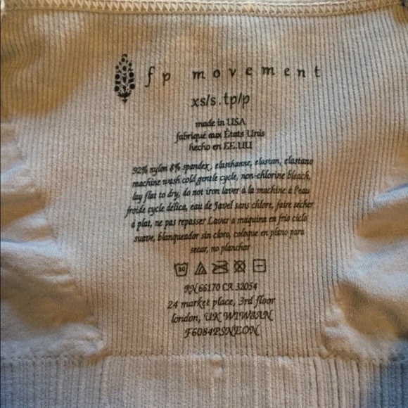 FP Movement Square Neck Good Karma Bra NWOT*defect - Picture 9 of 11